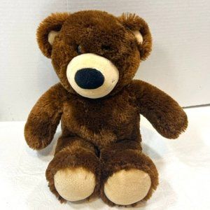 Build A Bear Plush Teddy Bear Dark Brown Plush Stuffed Animal Toy 15"